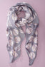 Jette Scarf Mid Grey