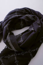 Cleo Scarf Black Black - Cleo Scarf Black