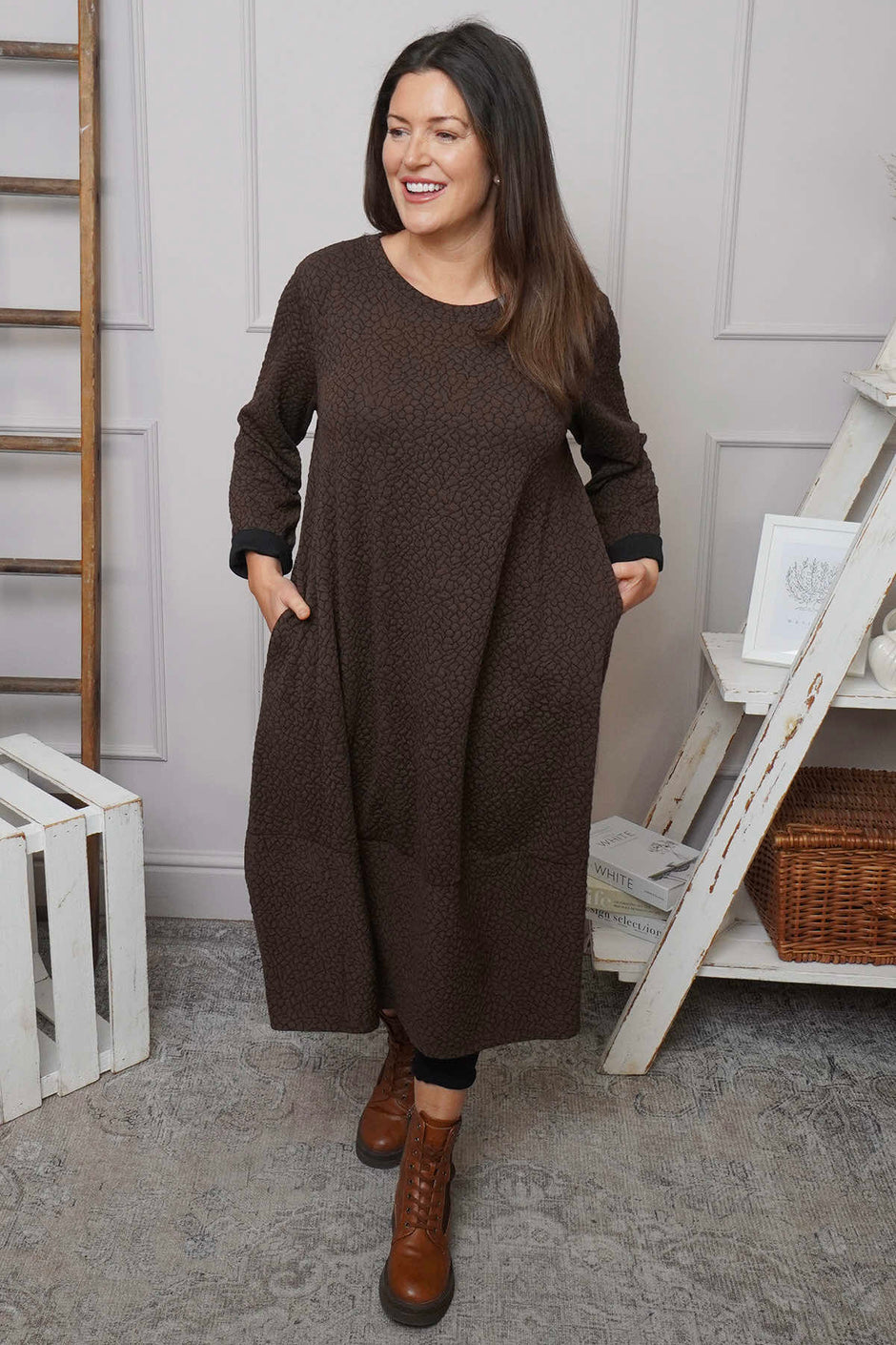 Loni Dress Cocoa