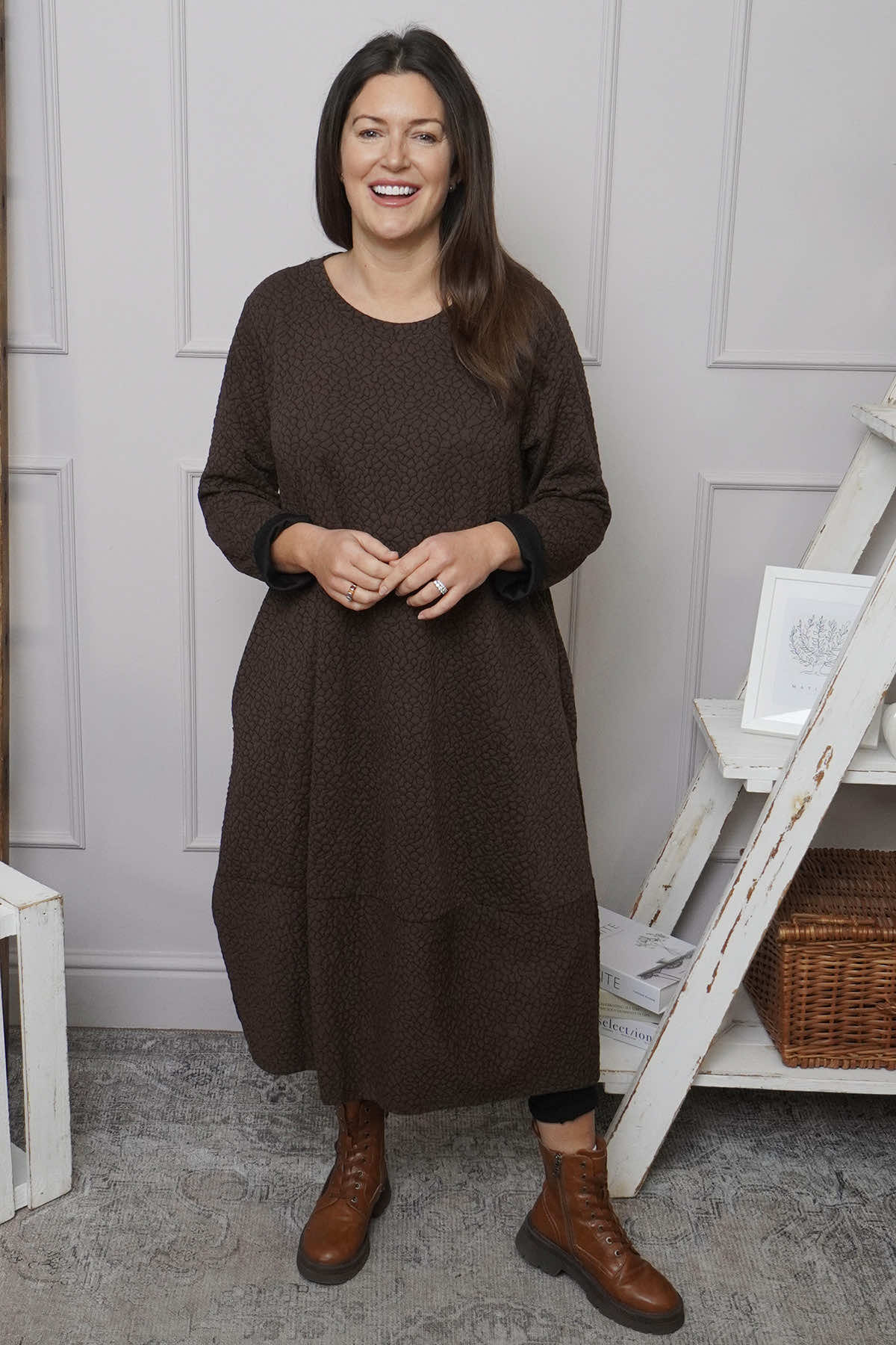 Loni Dress Cocoa