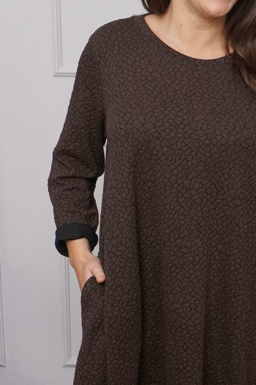 Loni Dress Cocoa - Image 3