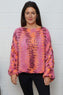 Leatrice Knitted Jumper Fuchsia