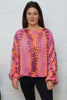 Leatrice Knitted Jumper Fuchsia