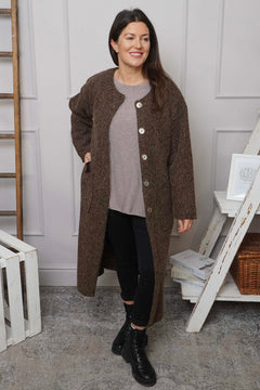 Santina Coat Cocoa
