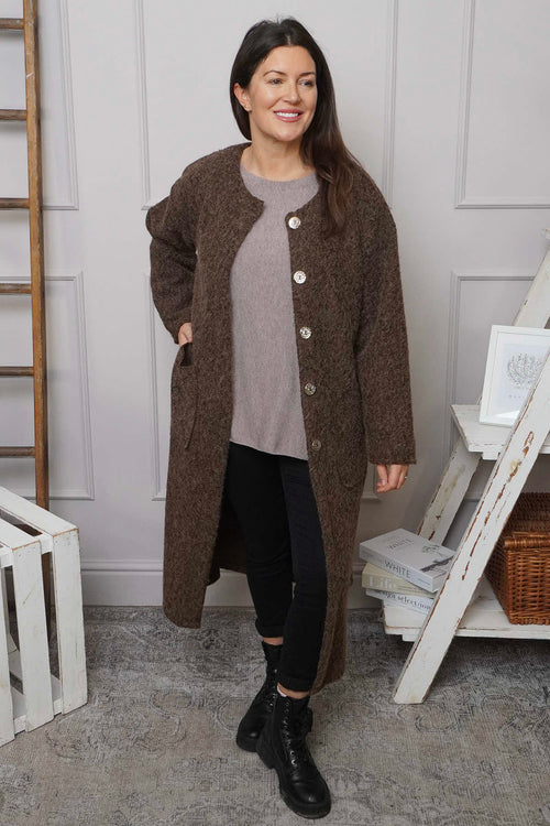 Santina Coat Cocoa