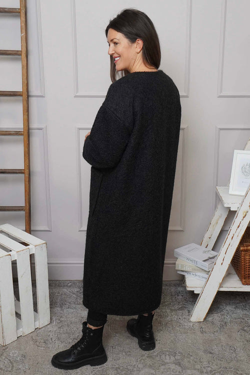 Santina Coat Black - Image 4