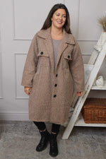 Chrysanta Coat Camel Camel - Chrysanta Coat Camel