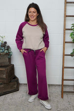 Ravenna Trousers Berry Berry - Ravenna Trousers Berry