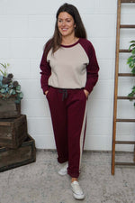Ravenna Trousers Wine Wine - Ravenna Trousers Wine