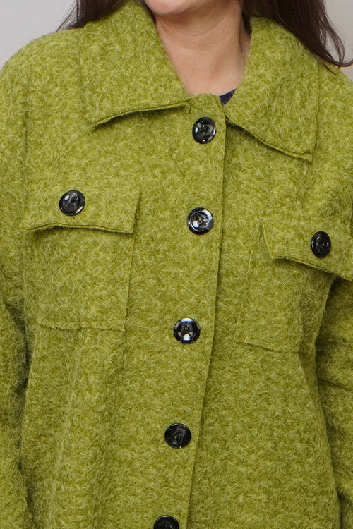 Chrysanta Coat Green - Image 3