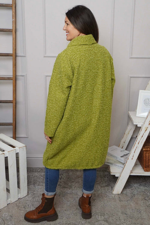 Chrysanta Coat Green - Image 4