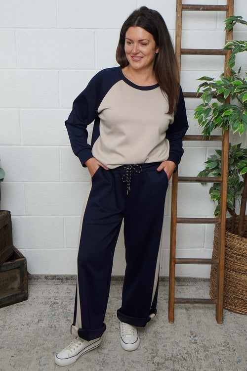 Ravenna Trousers Navy - Image 3