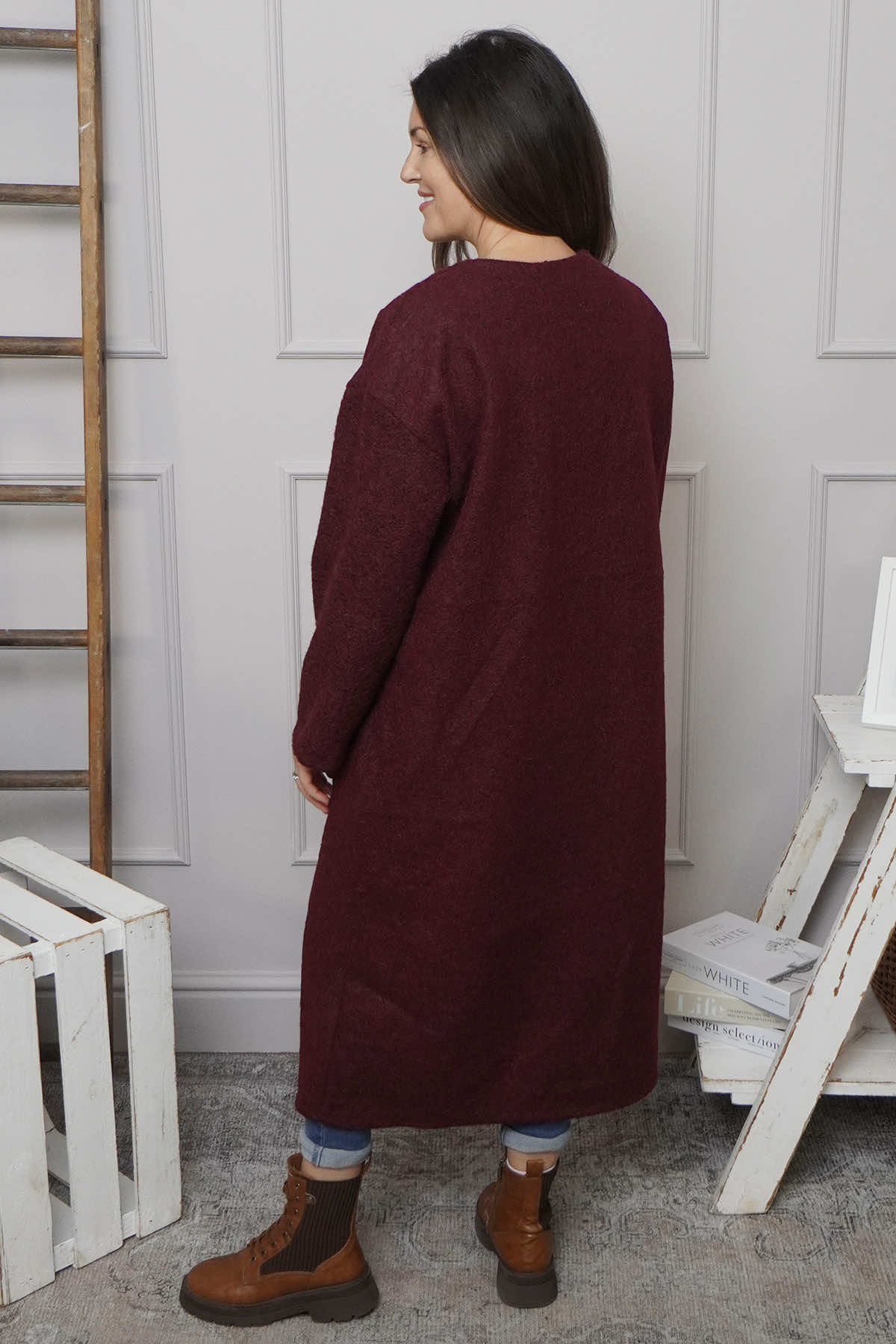 Santina Coat Wine