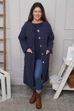 Santina Coat Navy Navy - Santina Coat Navy