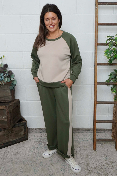 Maudie Top Khaki - Image 3