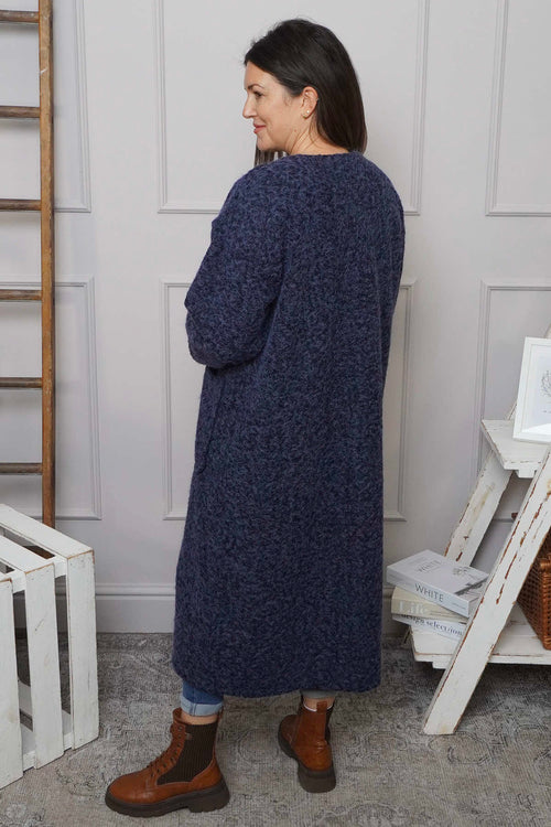 Santina Coat Navy - Image 4