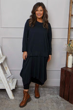 Lotus Cotton Dress Black Black - Lotus Cotton Dress Black