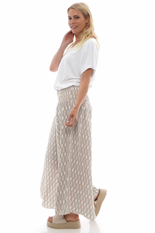 Renelle Pattern Culottes Stone - Image 5
