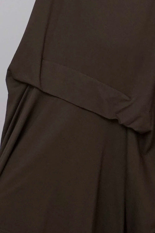 Lotus Cotton Dress Cocoa - Image 3