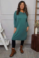 Maggie Knitted Tunic Sage Green Sage Green - Maggie Knitted Tunic Sage Green