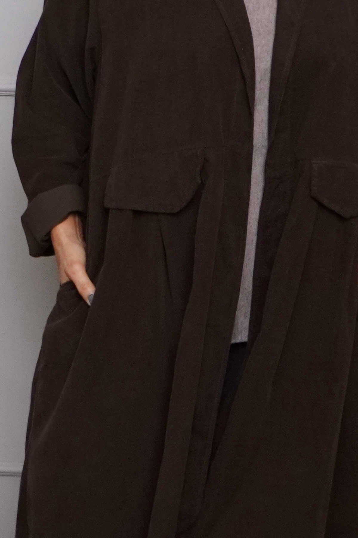 Kapri Needlecord Jacket Cocoa