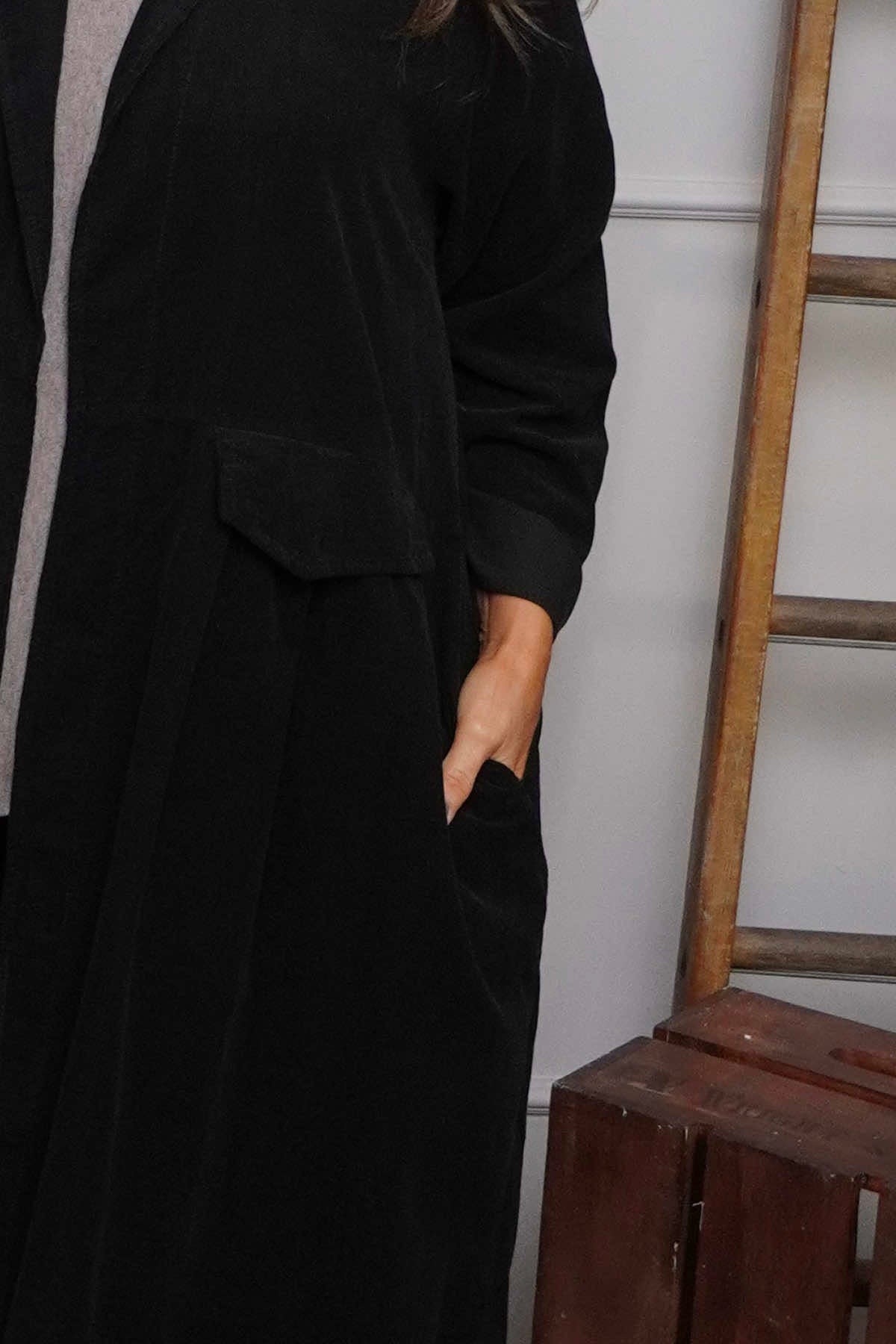 Kapri Needlecord Jacket Black