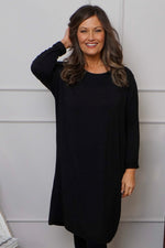Maggie Knitted Tunic Black Black - Maggie Knitted Tunic Black