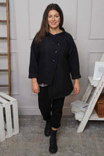 Shona Boucle Jacket Black Black - Shona Boucle Jacket Black