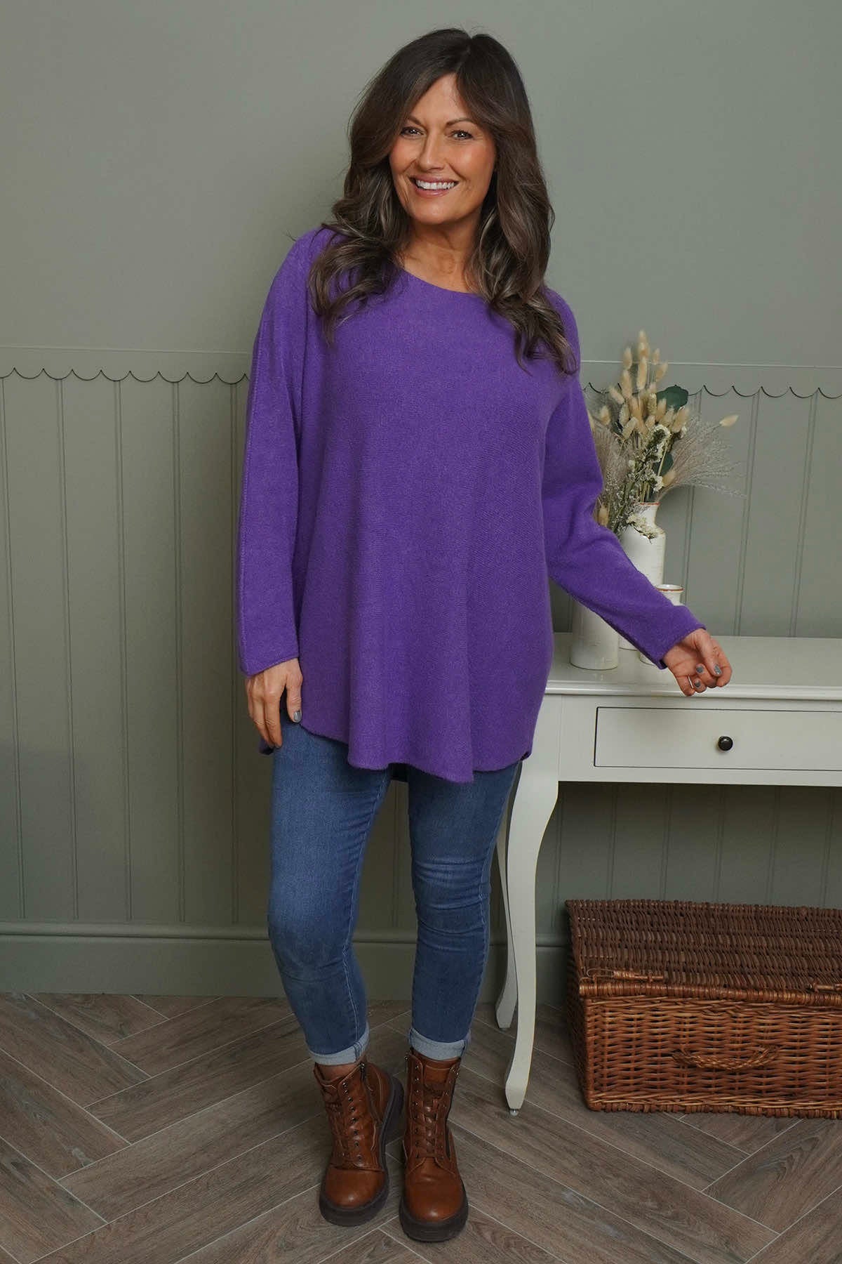 Alazne Jumper Light Purple