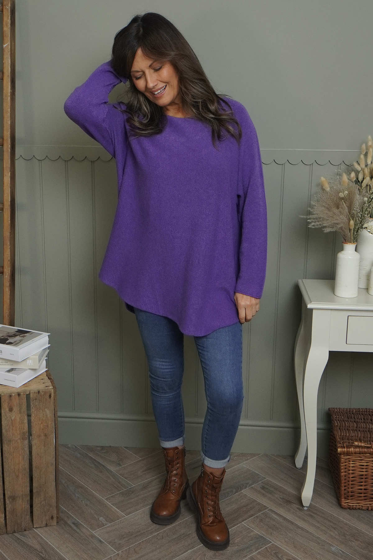 Alazne Jumper Light Purple