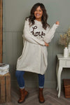 Love Knitted Jumper Dress Beige