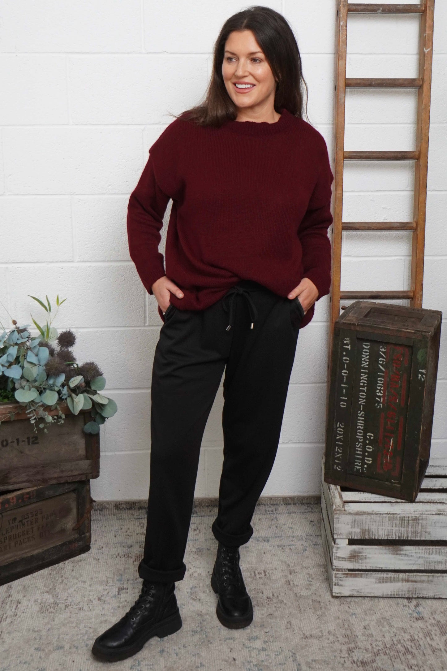 Jayda Trousers Black