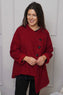 Shona Boucle Jacket Wine
