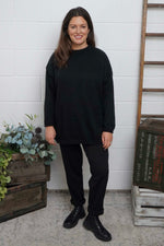 Elaine Knitted Jumper Black Black - Elaine Knitted Jumper Black