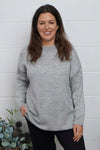 Elaine Knitted Jumper Grey
