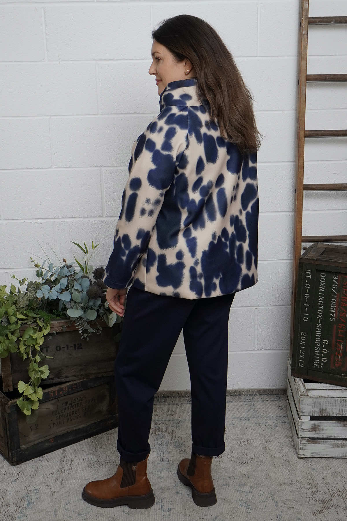 Cadence Swing Jacket Navy