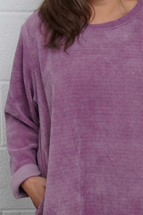 Ethel Cord Tunic Light Purple - Image 3