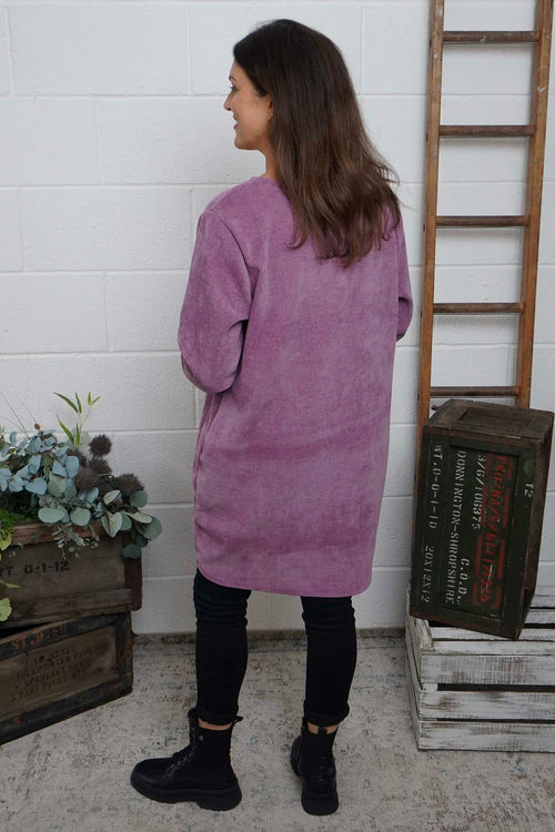 Ethel Cord Tunic Light Purple - Image 4
