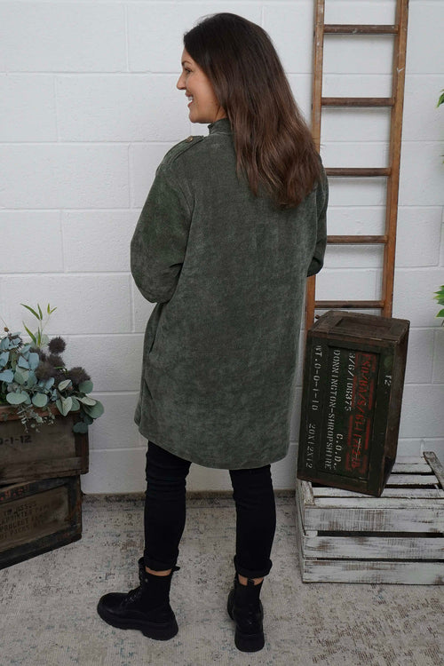 Gatwick Jacket Khaki - Image 4