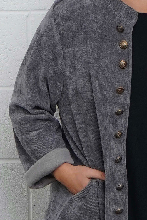 Gatwick Jacket Mid Grey - Image 3