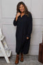 Kaya Collared Dress Black