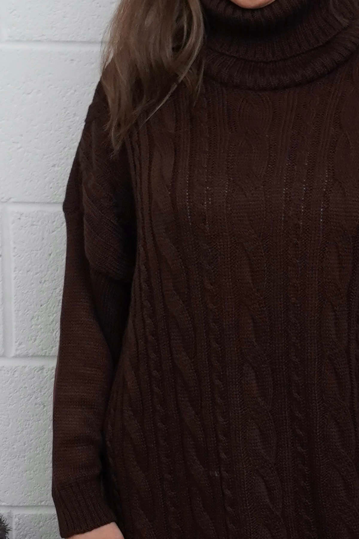 Moira Polo Knitted Jumper Cocoa