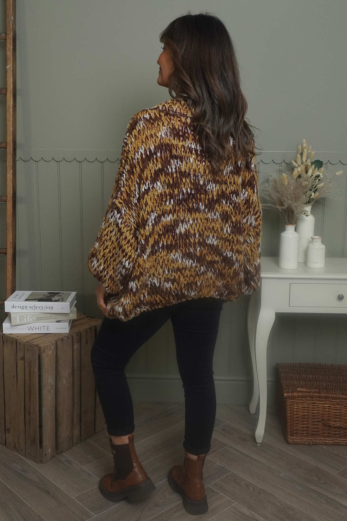 Leatrice Knitted Jumper Nutmeg