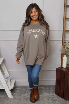 Alice Weekend Sweatshirt Mocha