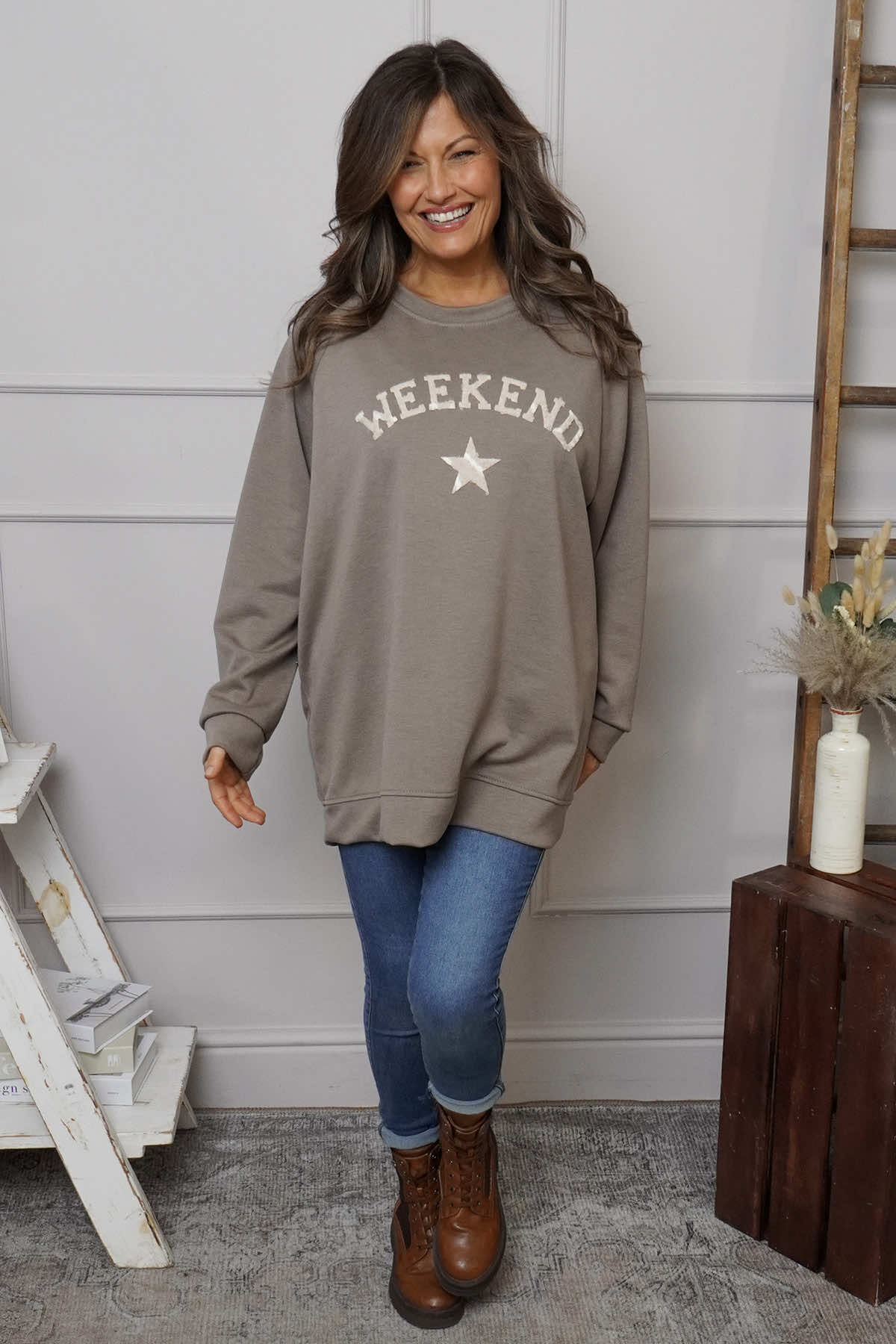 Alice Weekend Sweatshirt Mocha