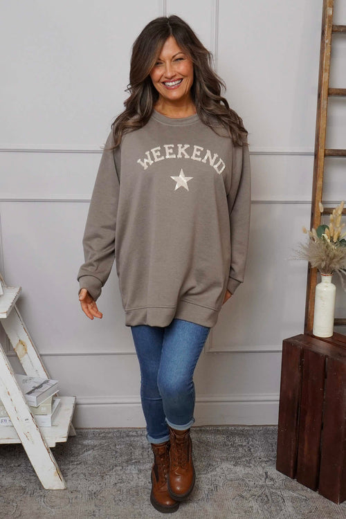 Alice Weekend Sweatshirt Mocha