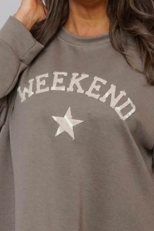 Alice Weekend Sweatshirt Mocha - Image 3