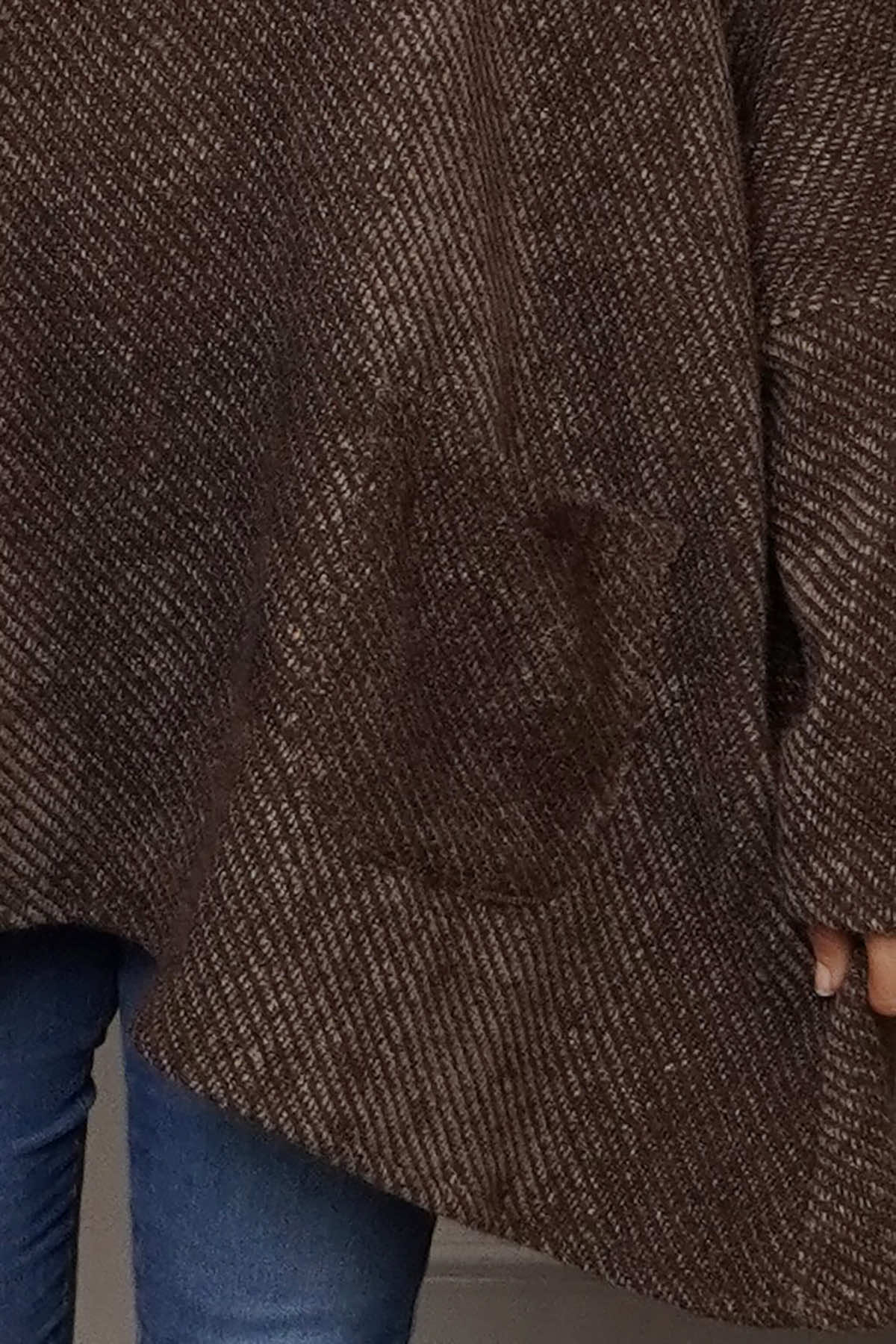 Luma Cowl Neck Jumper Cocoa