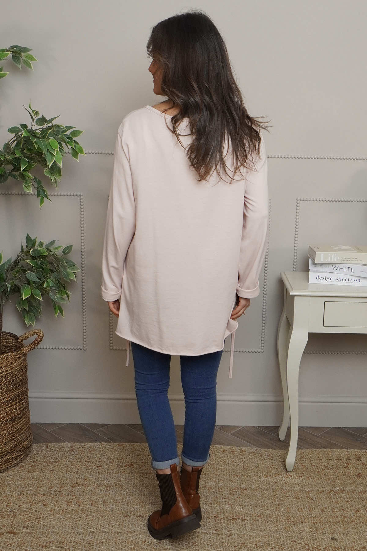 Garnette Cotton Top Pink