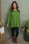 Sasha Cotton Top Green